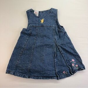 VINTAGE Disney Winnie the Pooh Denim Dress